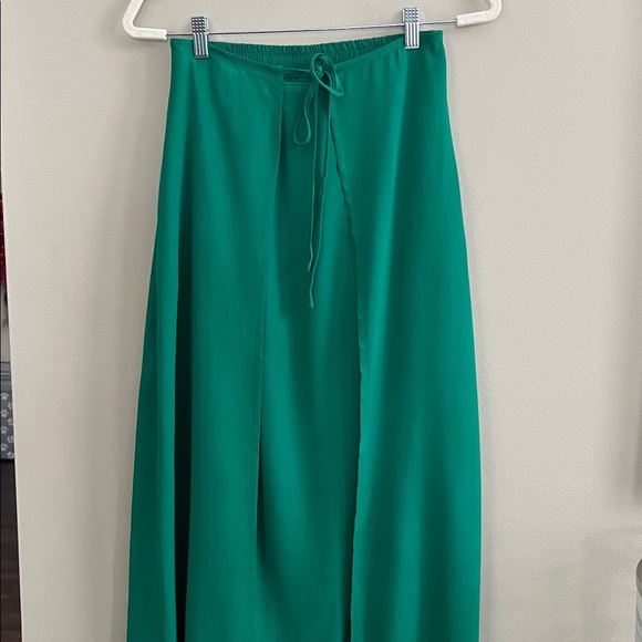 Lulus Dresses & Skirts - Green Drawstring Maxi Skirt - Women's